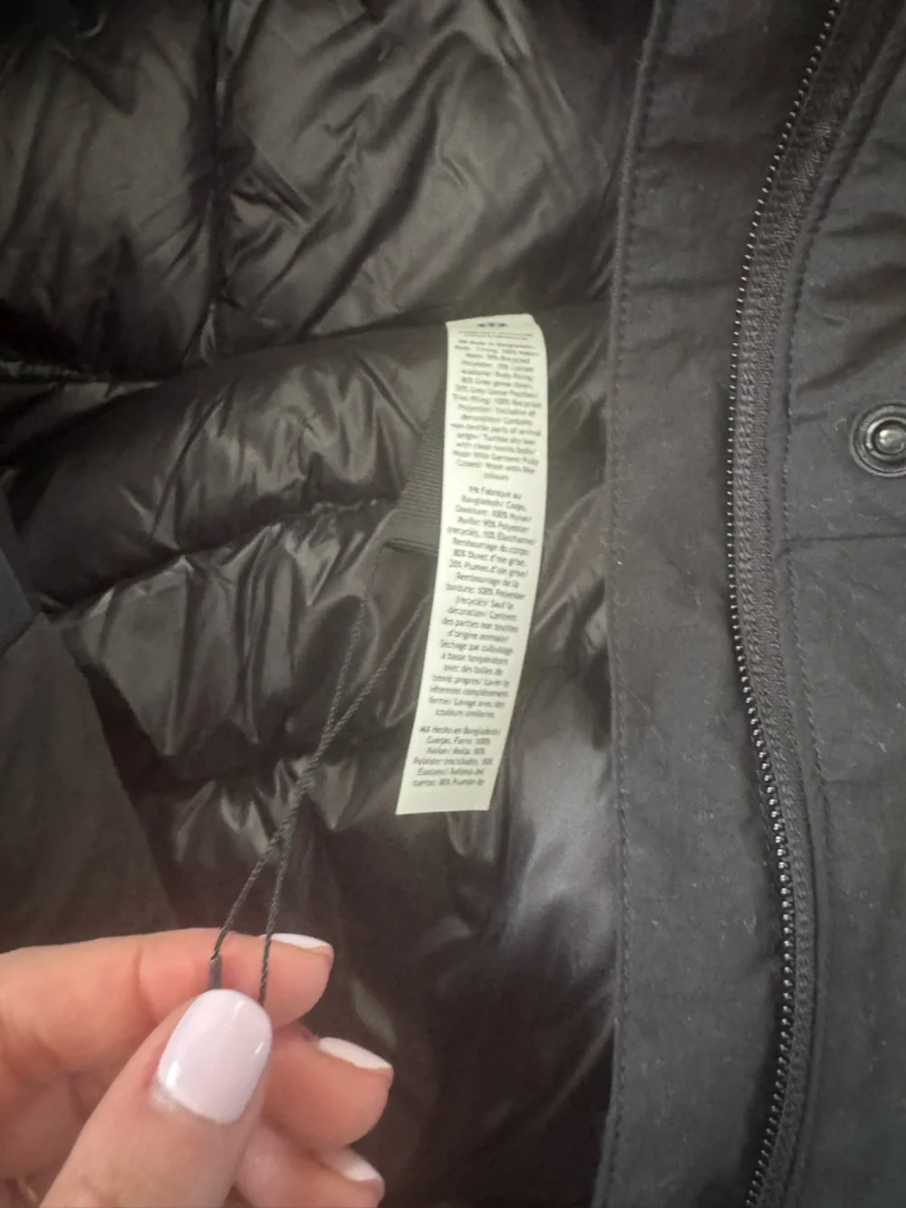 NWOT lululemon Bubble-Hem 600-Down-Fill Puffer Jacket - Picture 5 of 8